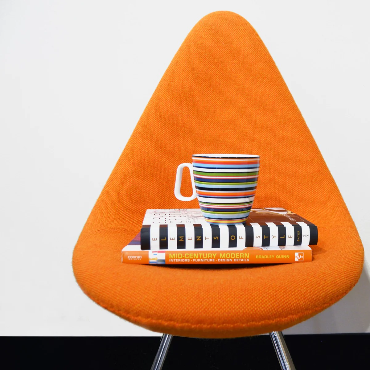 iittala Origo Orange Mug with Handle - Image 5