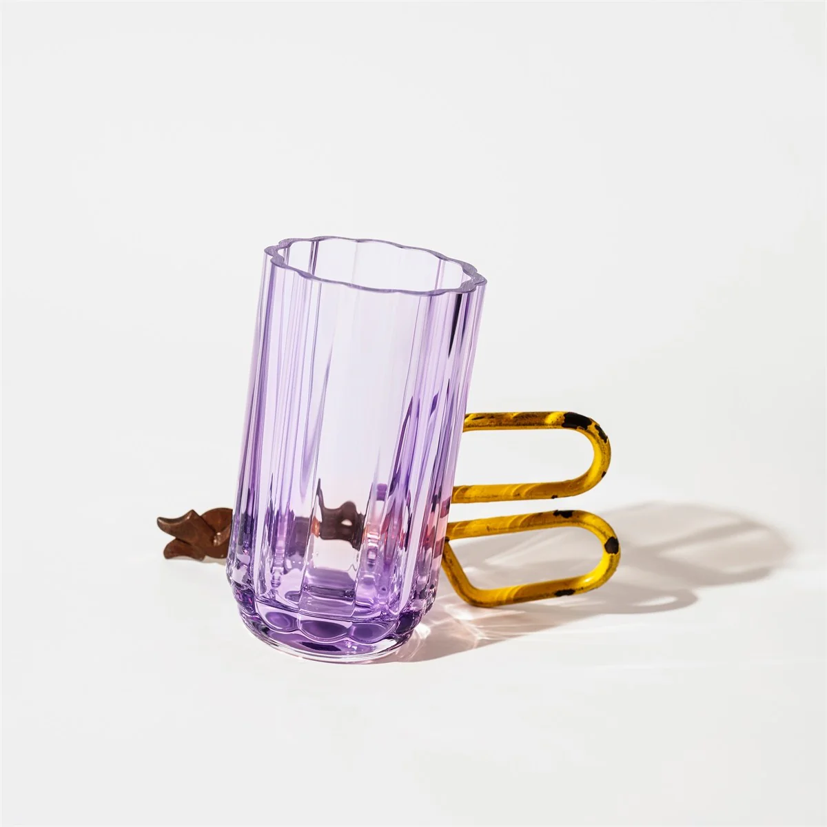 iittala Play Light Lilac Glass Vase - 7" - Image 2