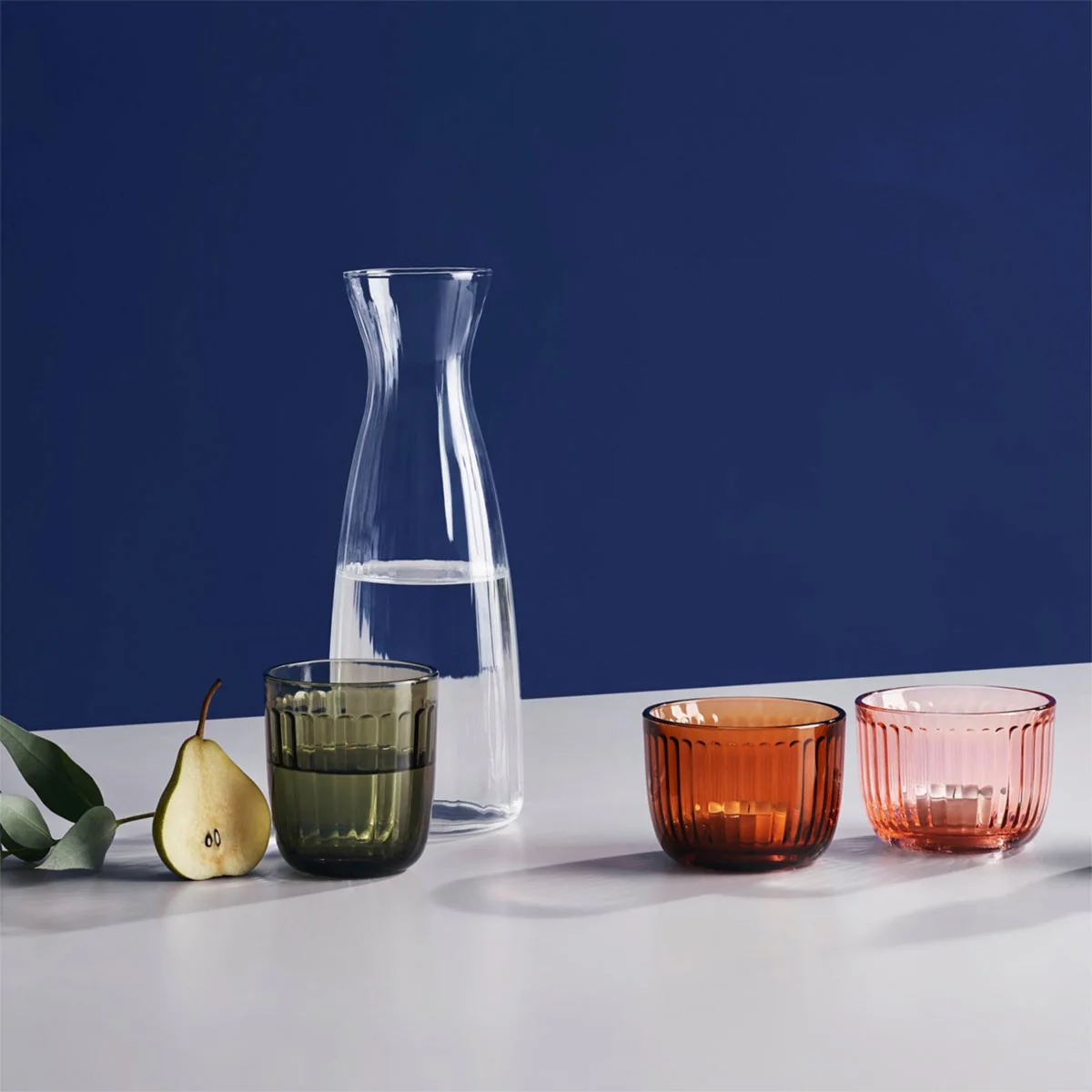 iittala Raami Salmon Pink Candle Holder - Image 3