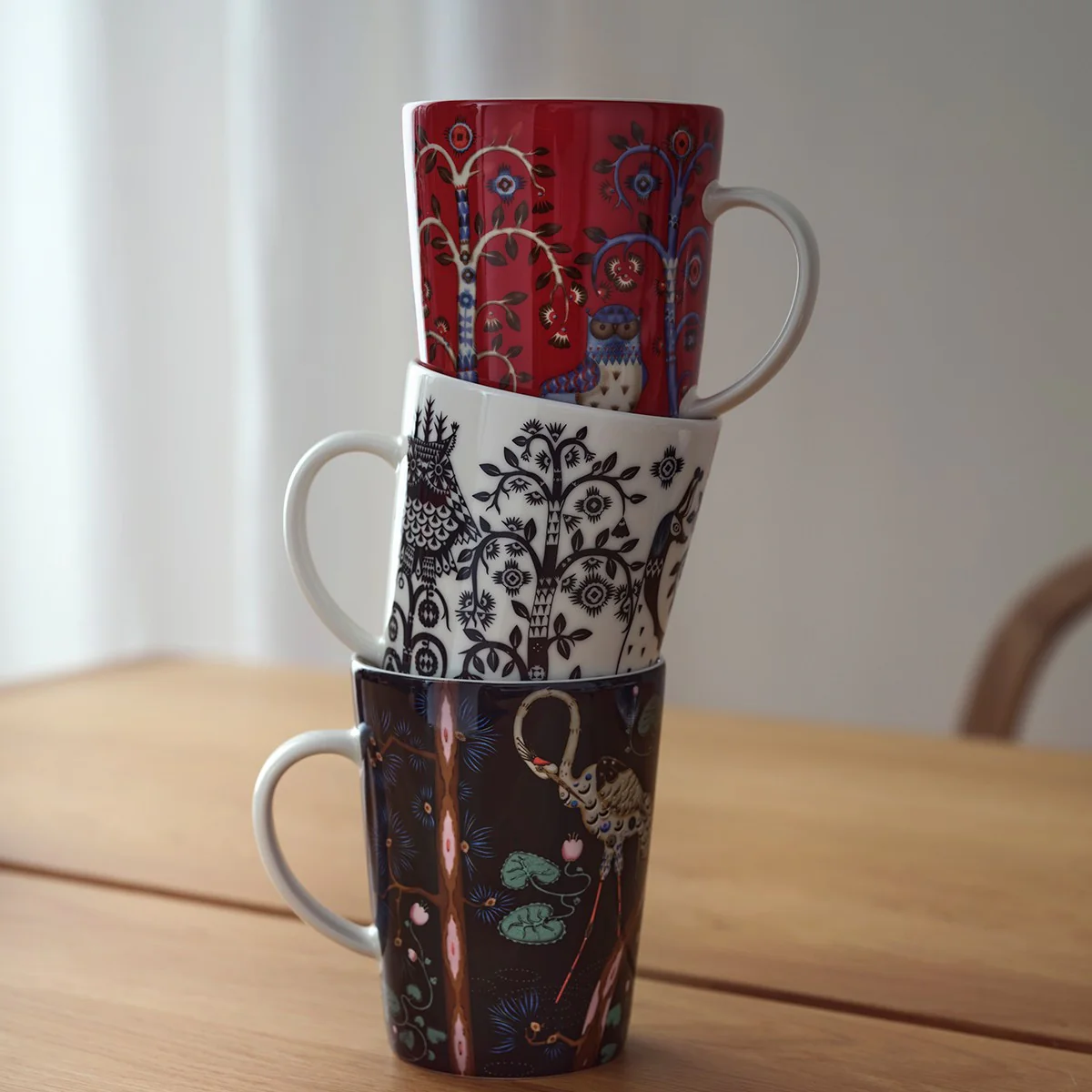 iittala Taika White / Black Mug - 13-1/2 oz - Image 3