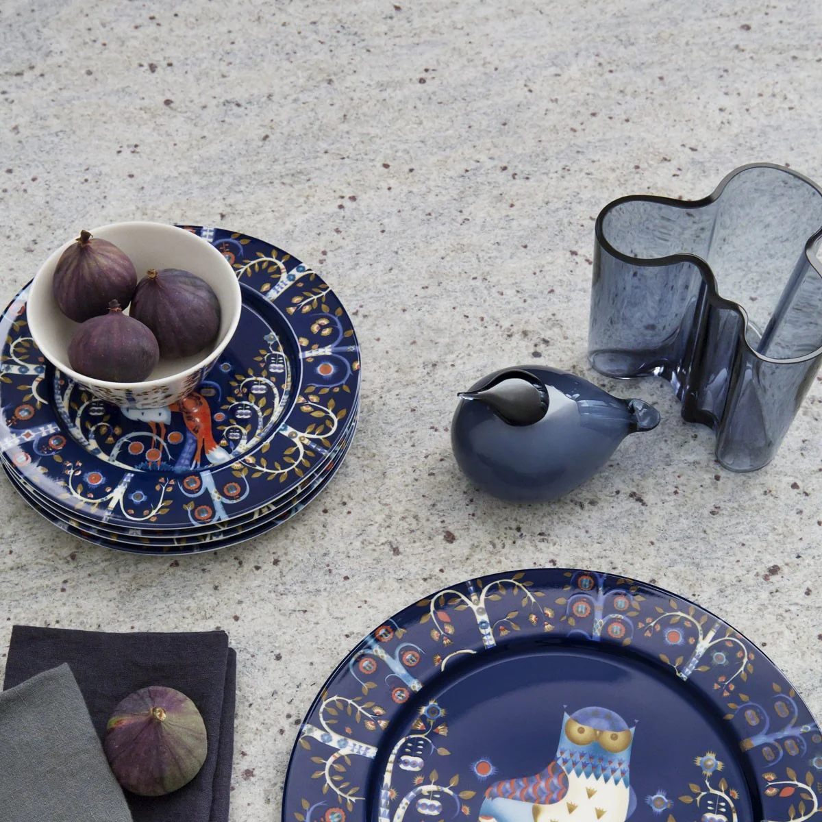 iittala Taika Blue Salad Plate - Image 3