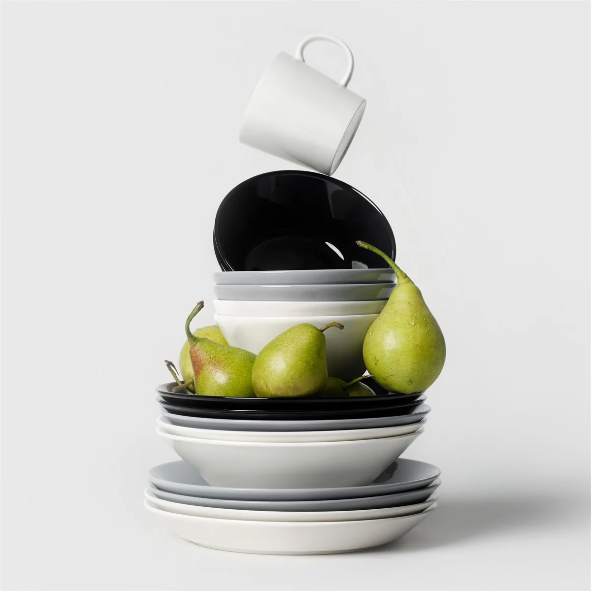 iittala Teema Grey Pasta Bowl - Image 3