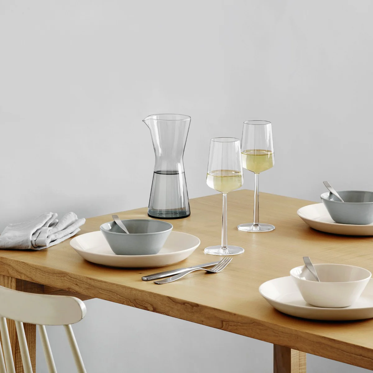 iittala Teema Grey Soup / Cereal Bowl - Image 3