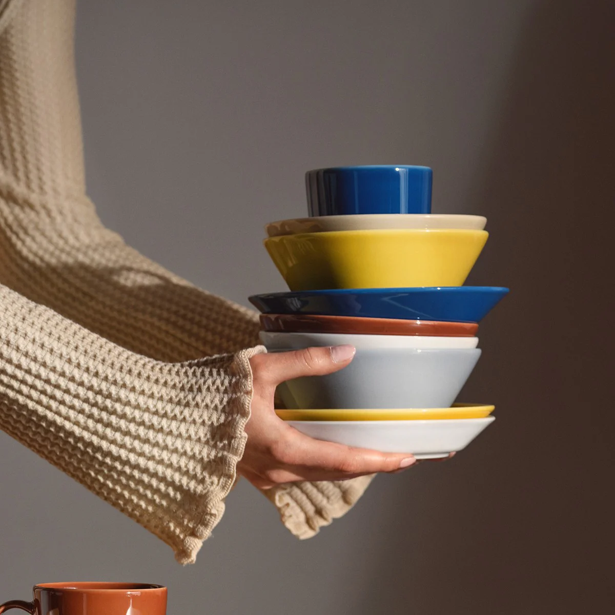 iittala Teema Linen Soup / Cereal Bowl - Image 3