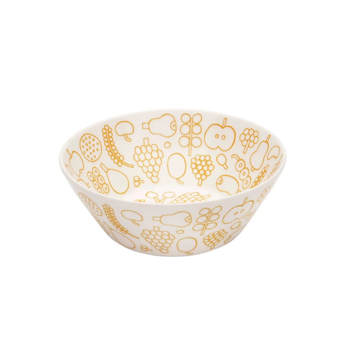 iittala Toikka Frutta White / Yellow Bowl - Image 3