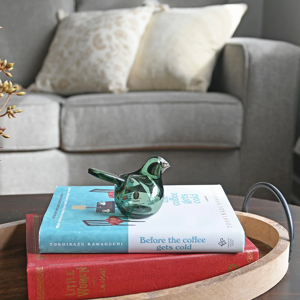 iittala Toikka Pine Green / Salmon Pink Flycatcher - Image 2