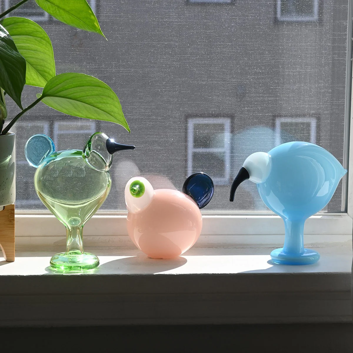 iittala Toikka Salmon Pink / Green Sorja - Image 3