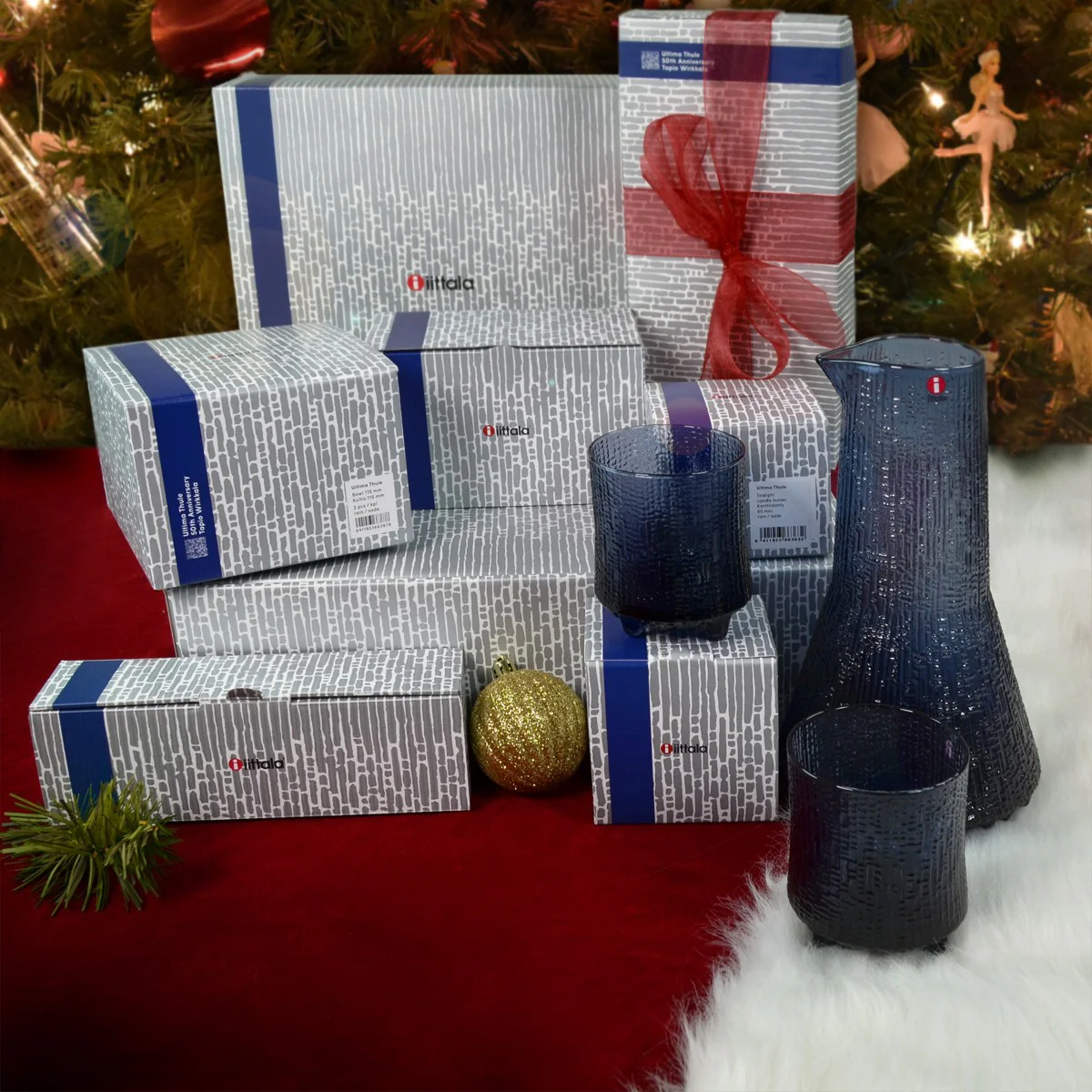iittala Ultima Thule Sparkling Wine 4pc Gift Set - Image 5