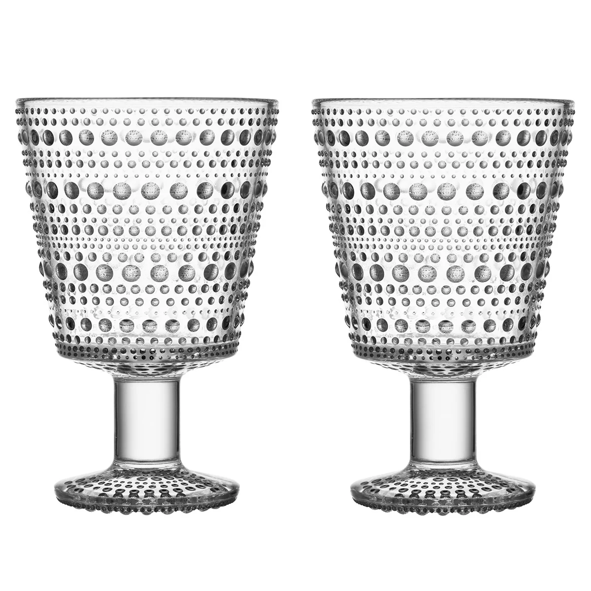 iittala Kastehelmi Clear Universal Glass - Set of 2