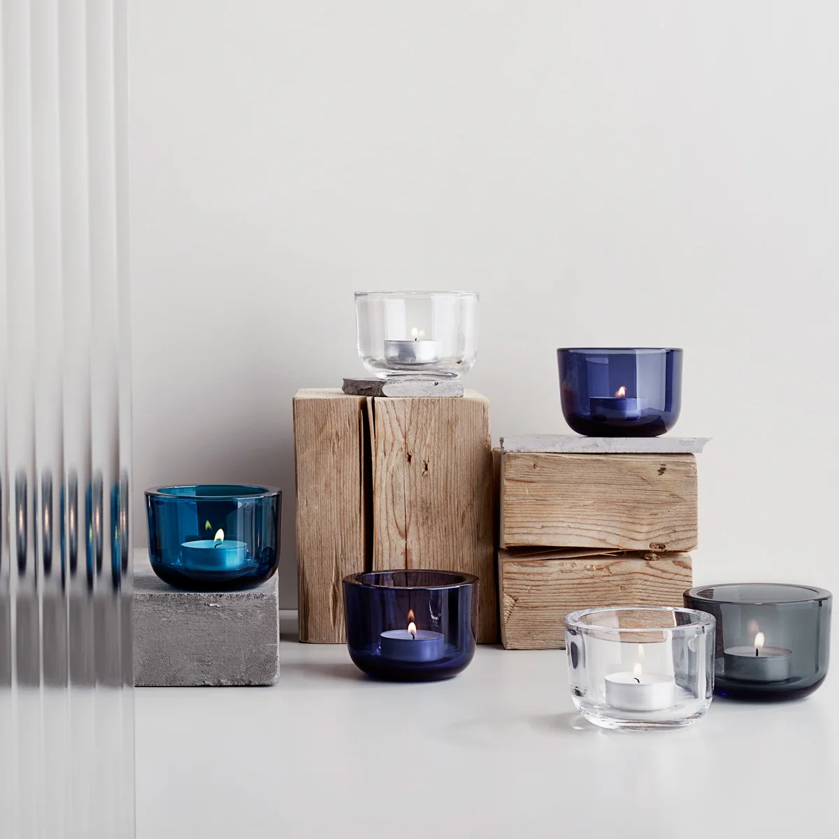 iittala Valkea Clear Tealight Candle Holder - Image 2