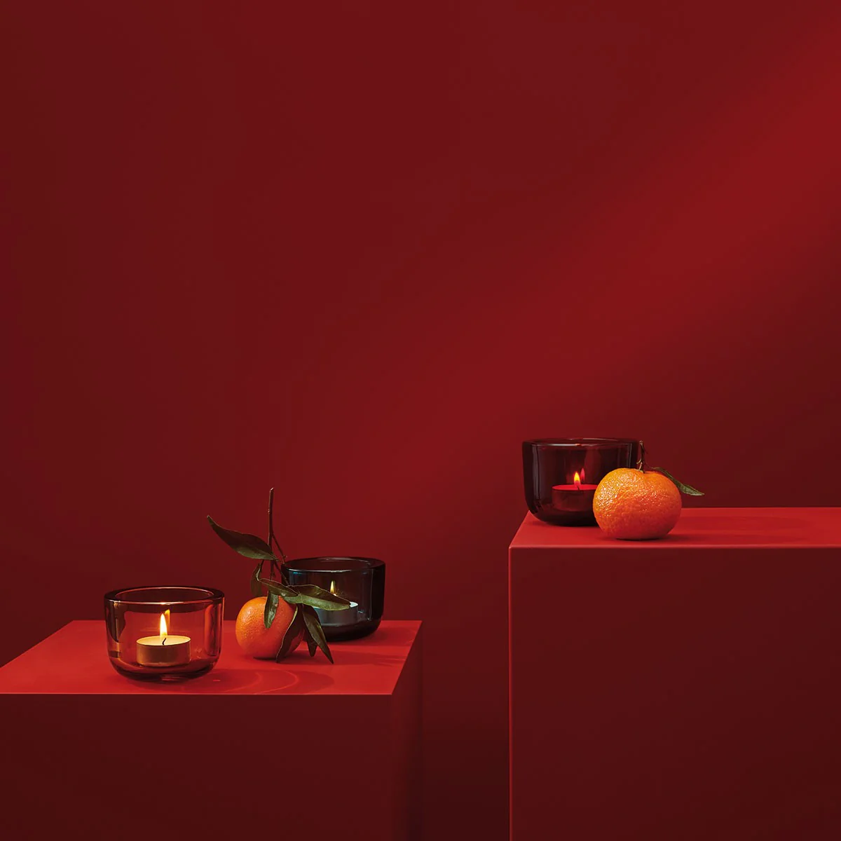 iittala Valkea Seville Orange Tealight Candle Holder - Image 3