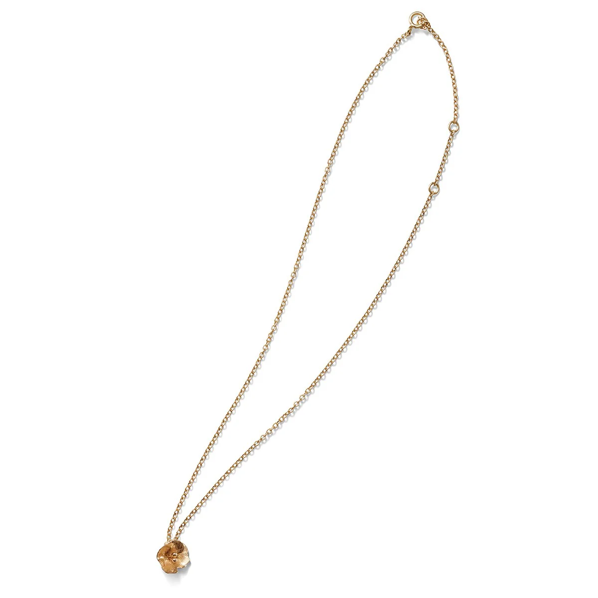 Kalevala Summer Night Rose Bronze Pendant Necklace - Image 4