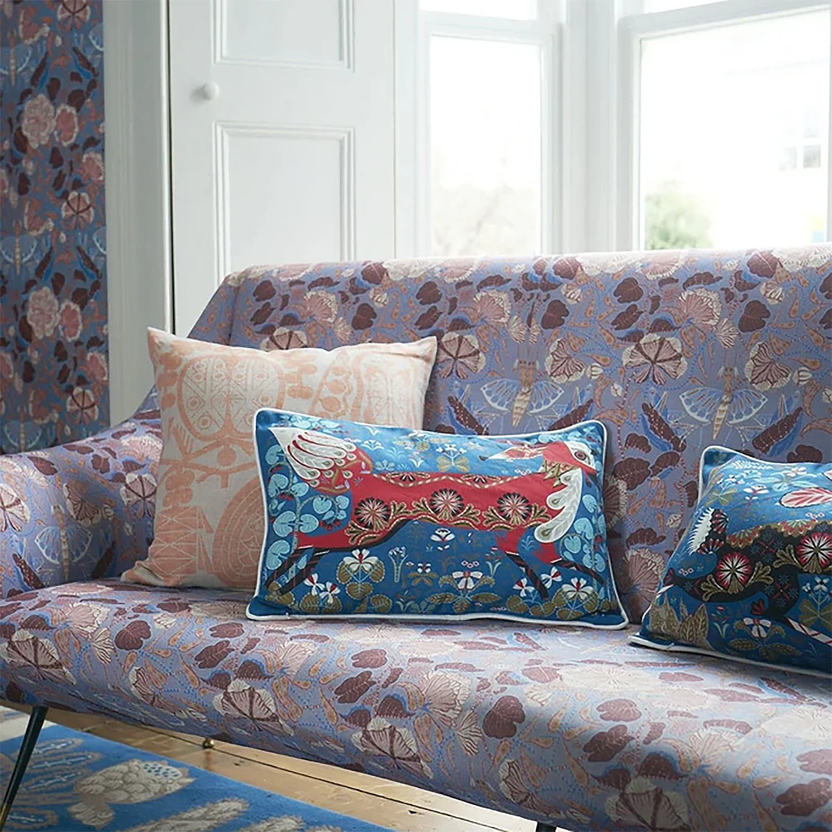 Klaus Haapaniemi Running Hare Lounge Pillow - Image 2