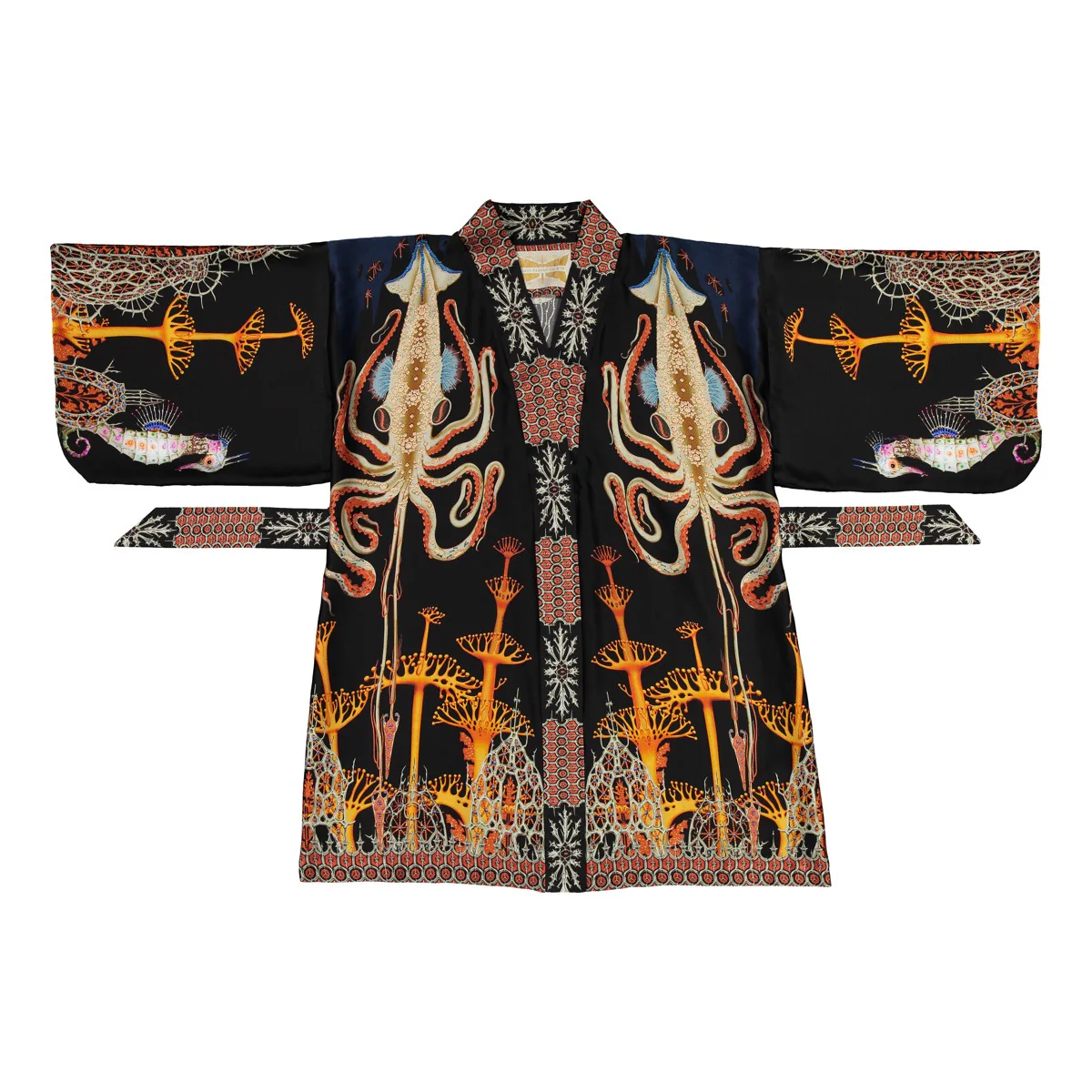 Klaus Haapaniemi Notre Dame Silk Kimono - Image 3