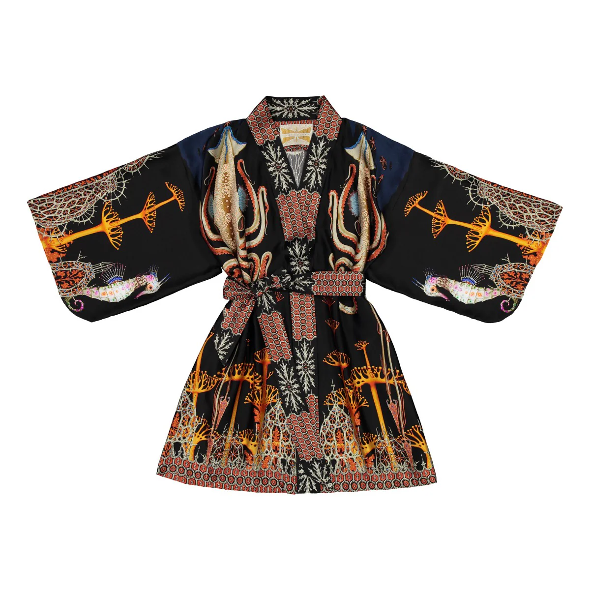 Klaus Haapaniemi Notre Dame Silk Kimono - Image 4