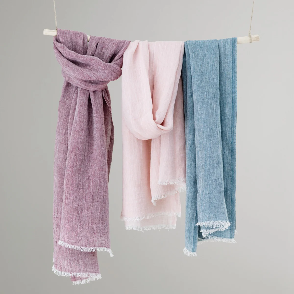 Lapuan Kankurit Halaus Rainy Blue Scarf - Image 4