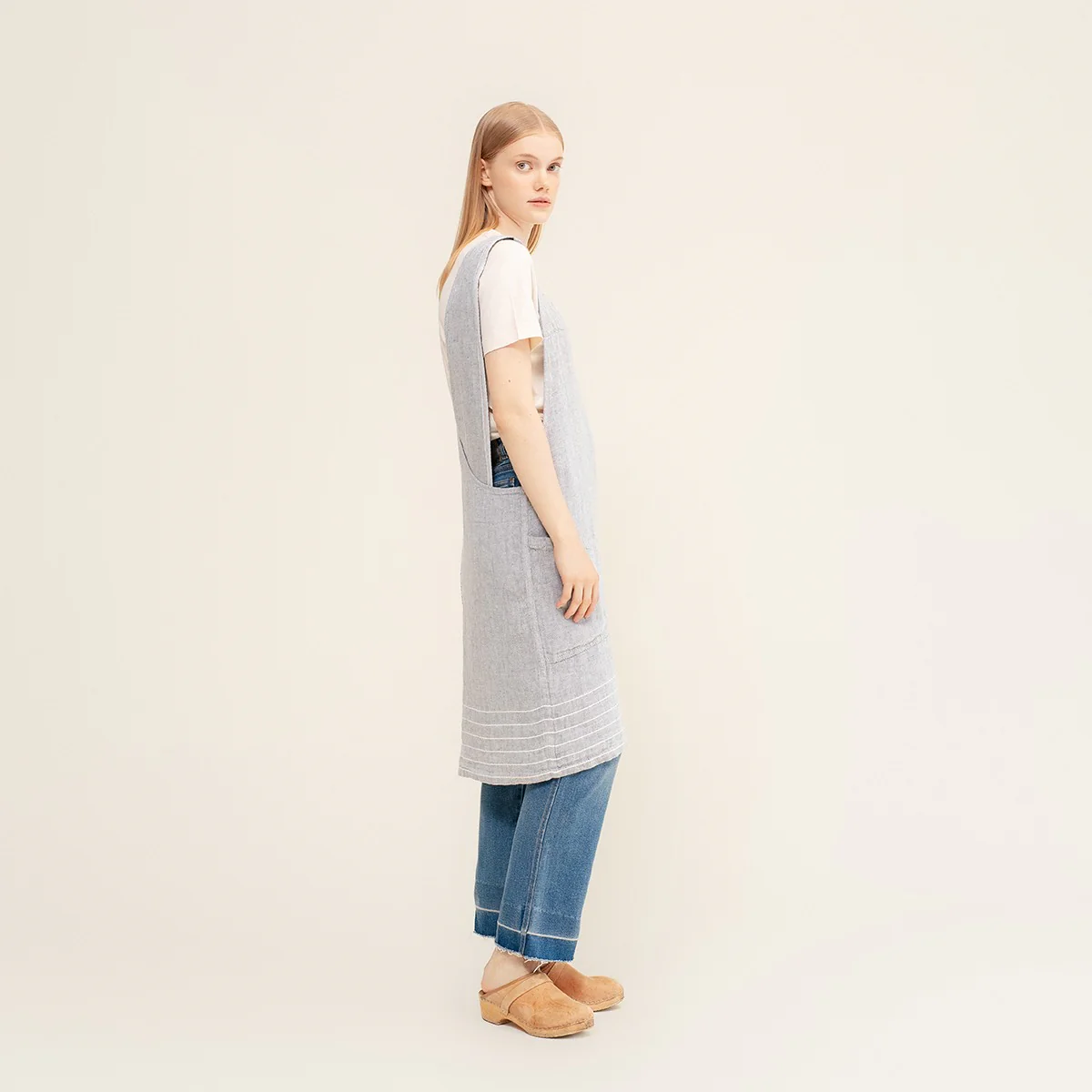 Lapuan Kankurit Kaste Grey Pinny Apron - Image 4