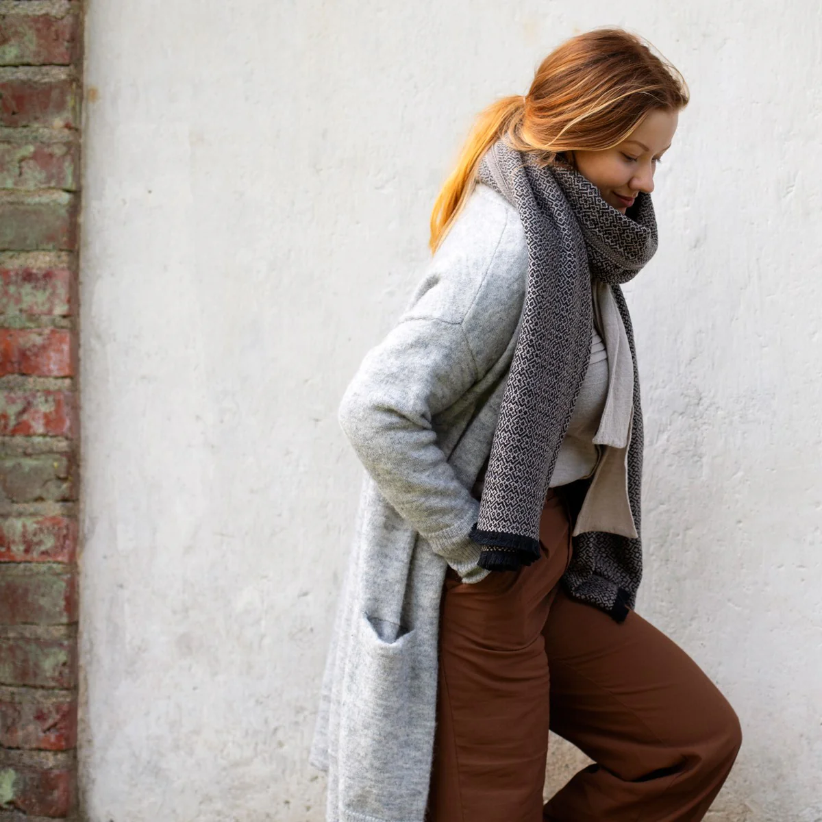Lapuan Kankurit Koli Beige Scarf - Image 5