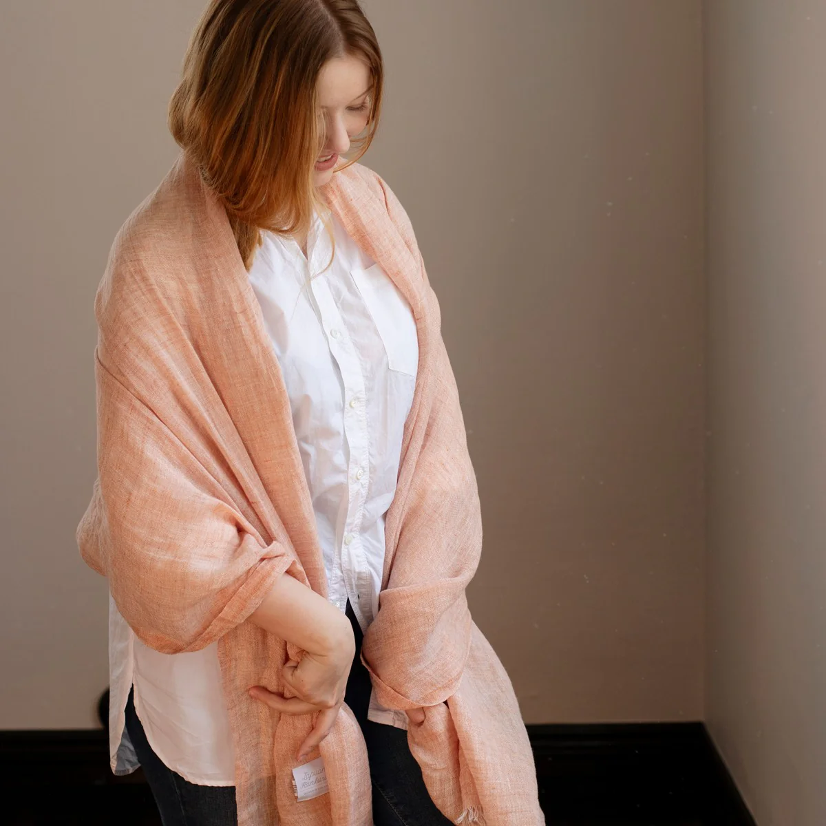Lapuan Kankurit Lempi Cinnamon Scarf - Image 2