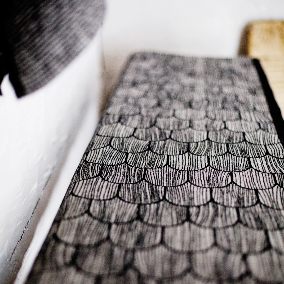 Lapuan Kankurit Paanu Taupe Bench Cover - Image 2
