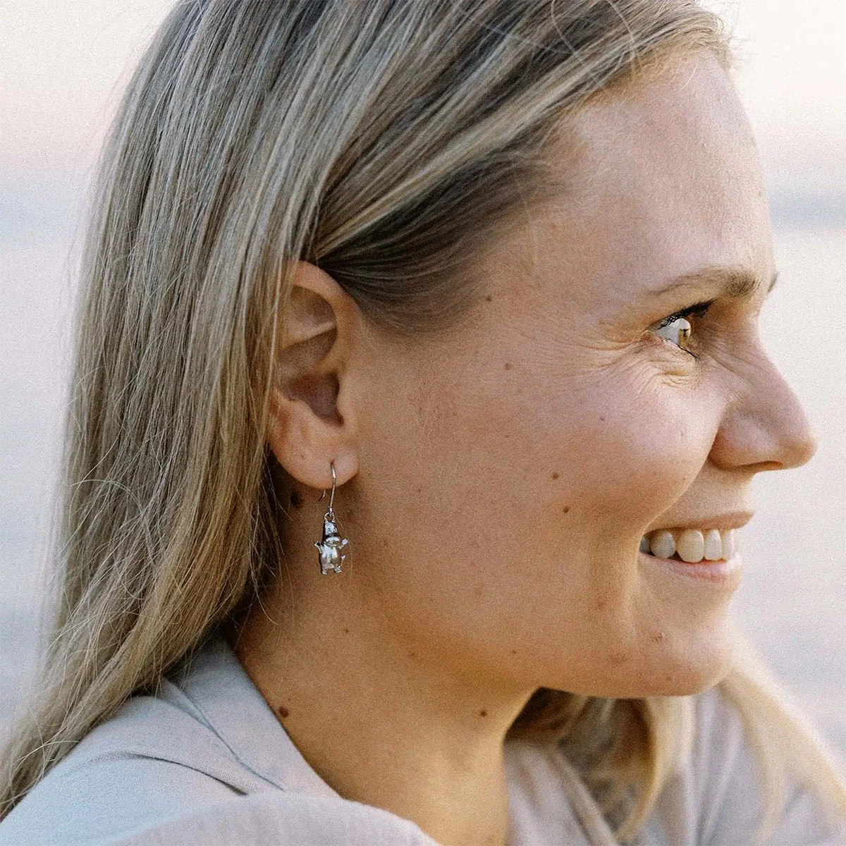 Lumoava Moomin Moomintroll Earrings - Image 2