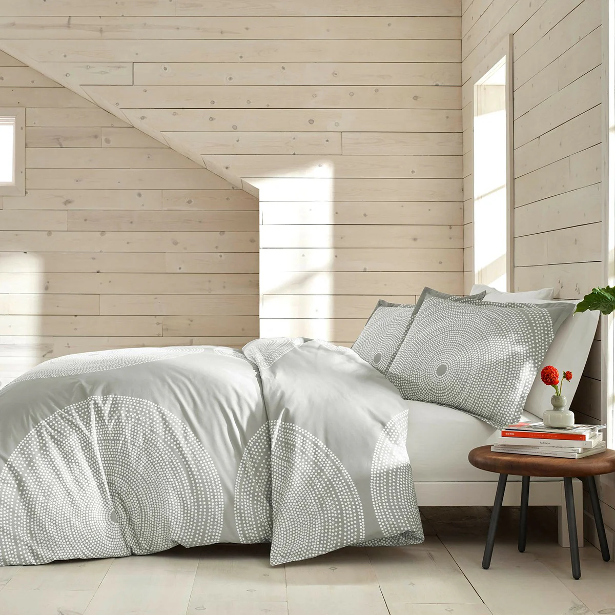 Marimekko Fokus Grey King Duvet Cover Set - Image 3