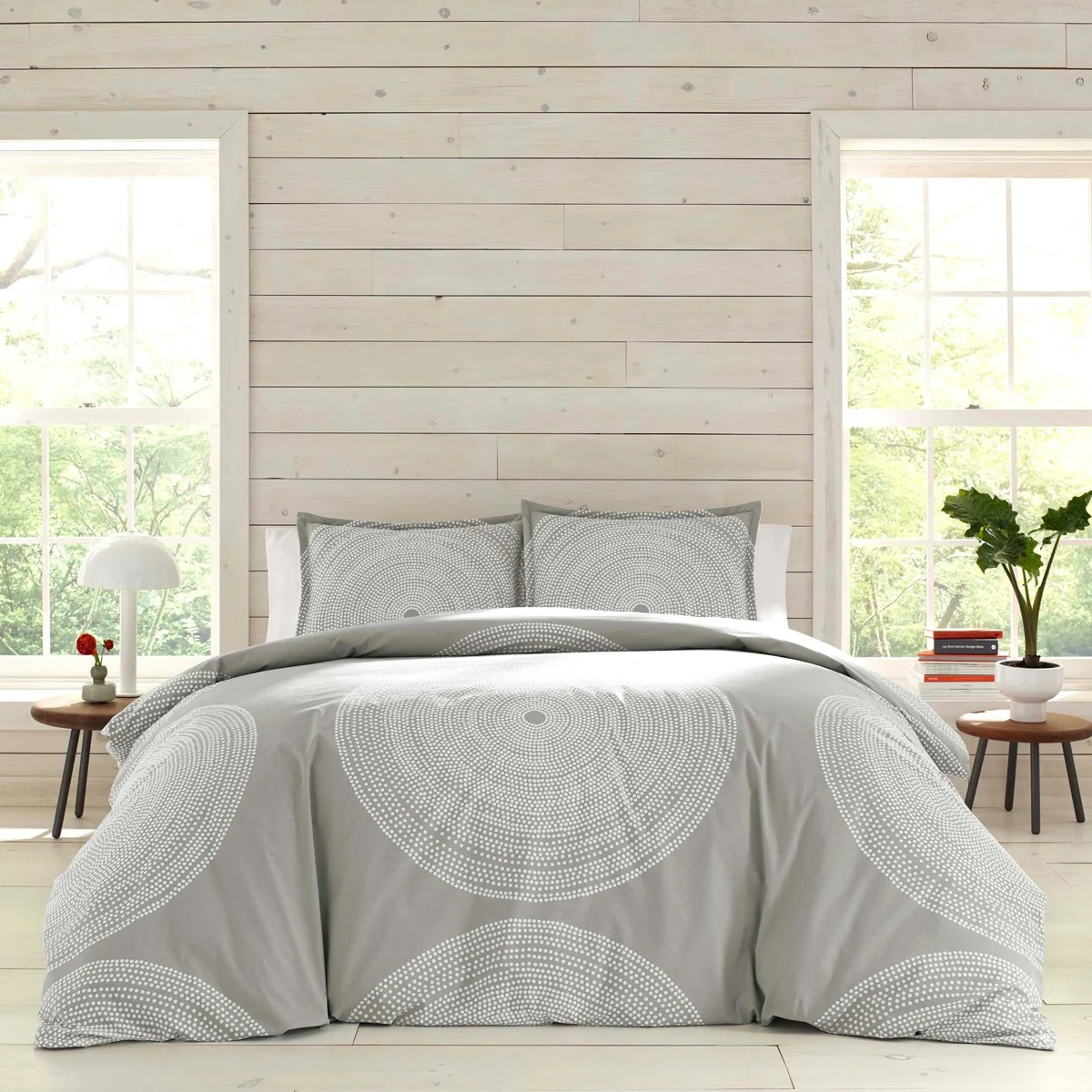 Marimekko Fokus Grey King Duvet Cover Set - Image 4