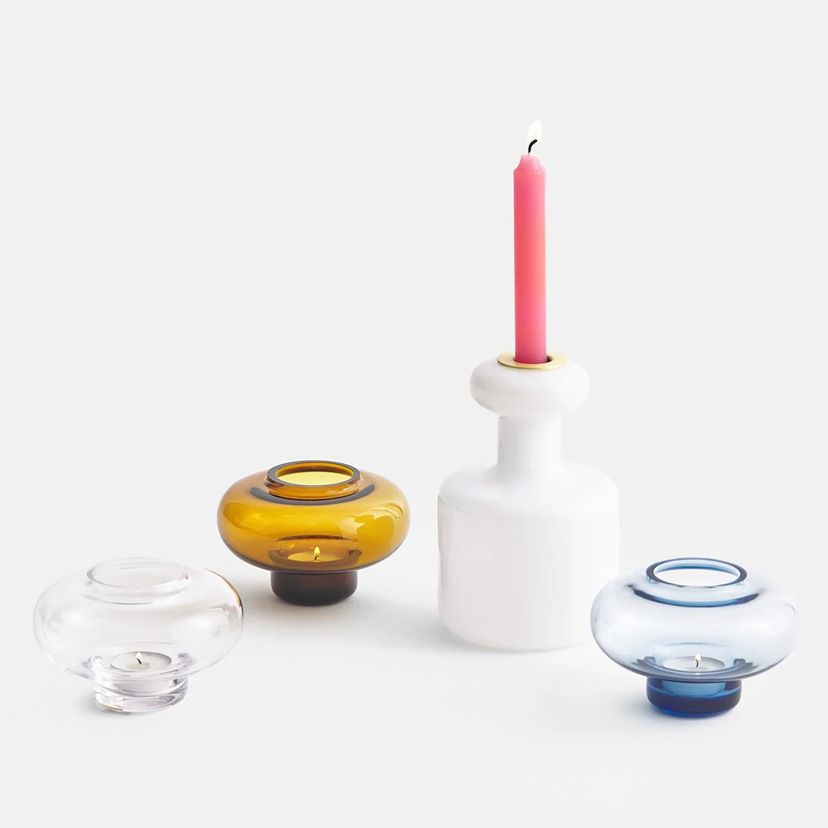 Marimekko Fyr Clear Candle Holder - Image 3
