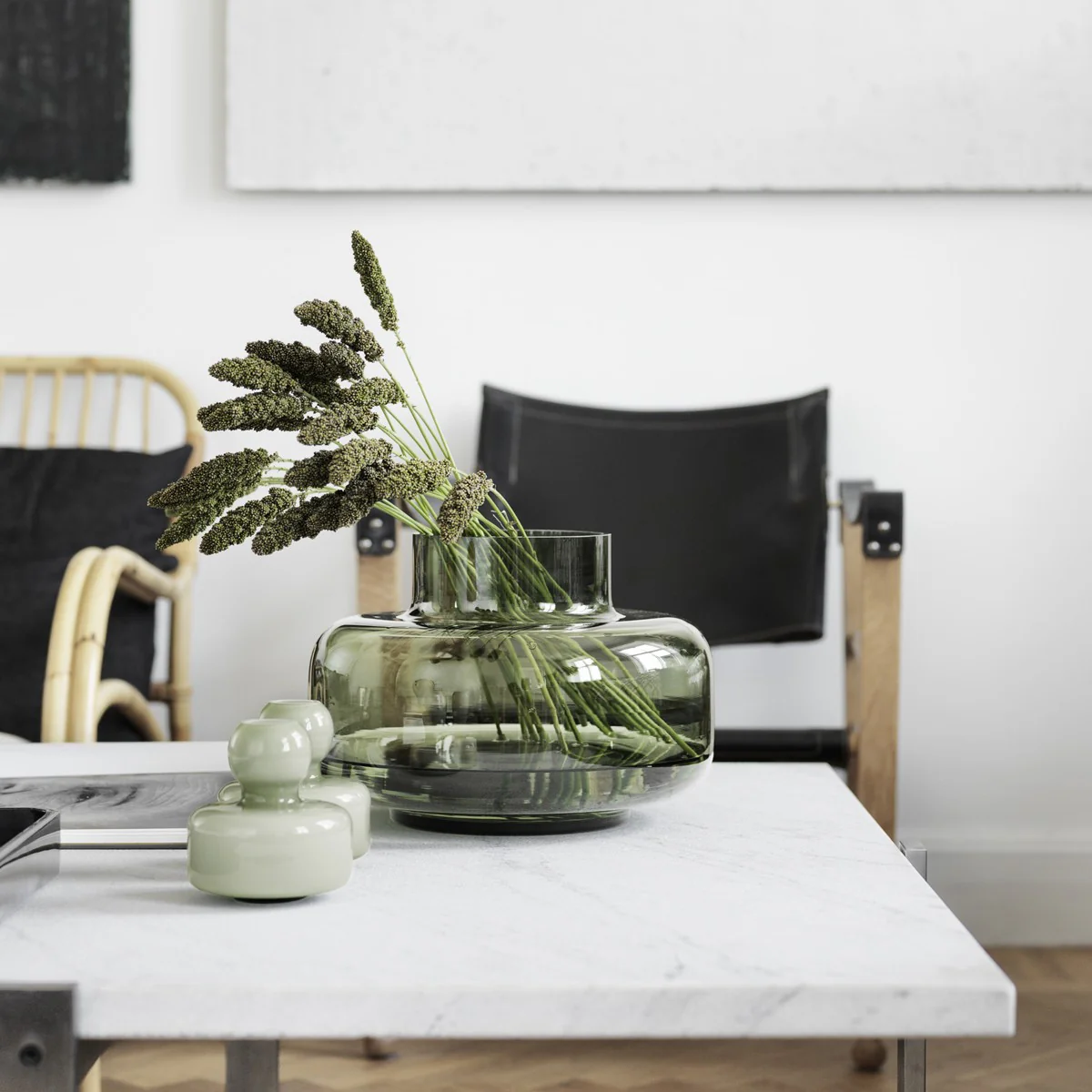 Marimekko Green Flower Vase - Image 6