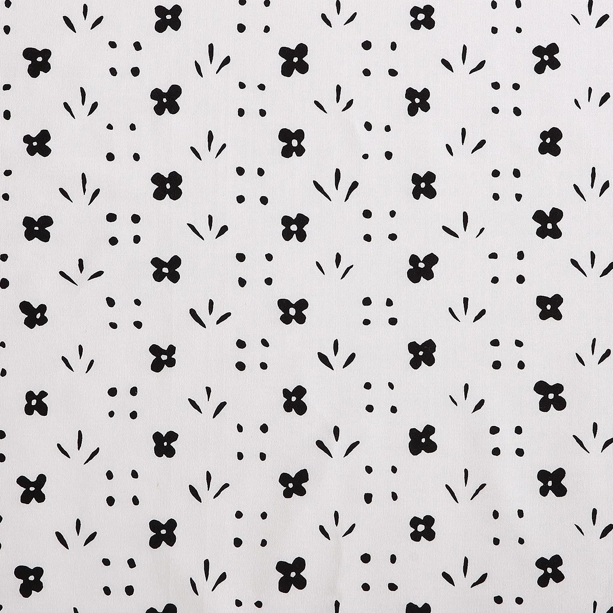 Marimekko Kukkaketo White / Black King Sheet Set - Image 5