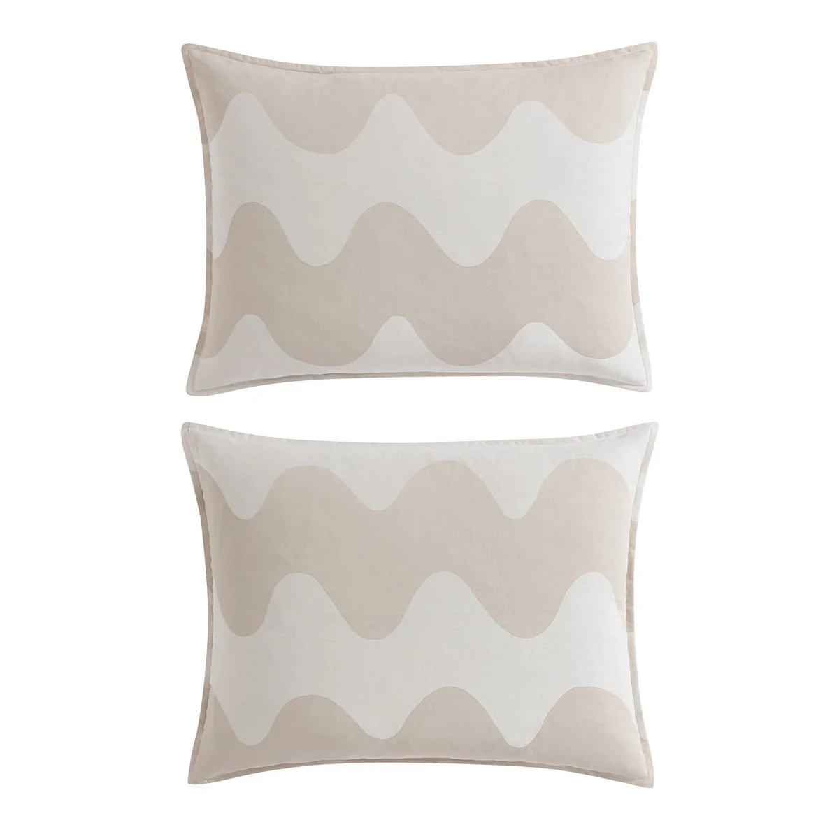 Marimekko Lokki Beige / White King Duvet Cover Set - Image 4
