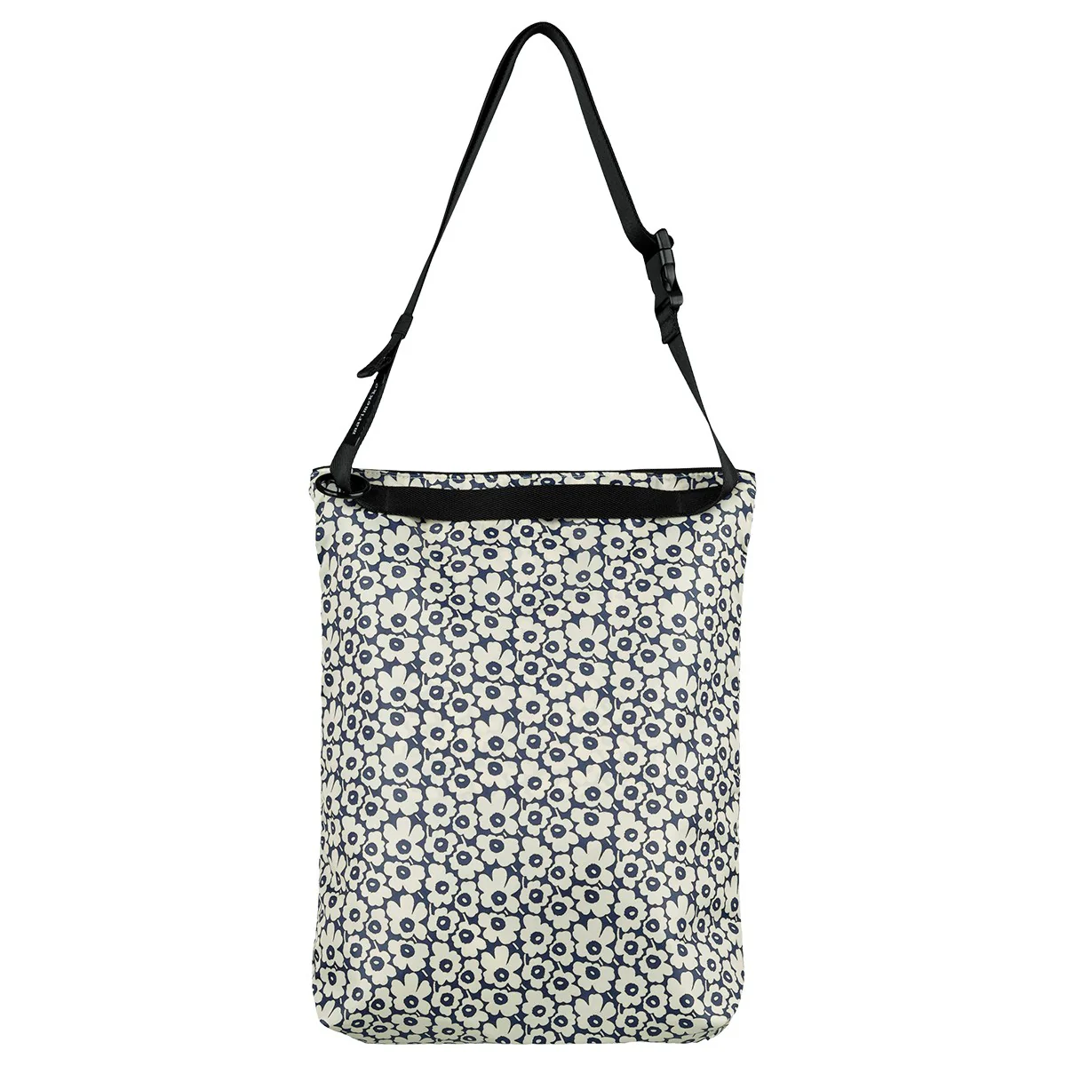 Marimekko Unikko Cream / Dark Blue Medium Neat Crossbody Shoulder Bag - Image 3