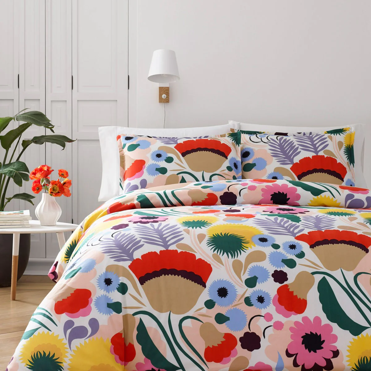 Marimekko Ojakellukka Full / Queen Duvet Cover Set - Image 2