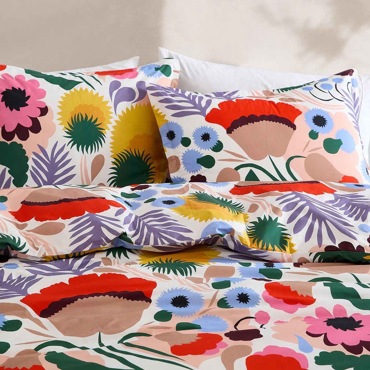Marimekko Ojakellukka Full / Queen Duvet Cover Set - Image 4