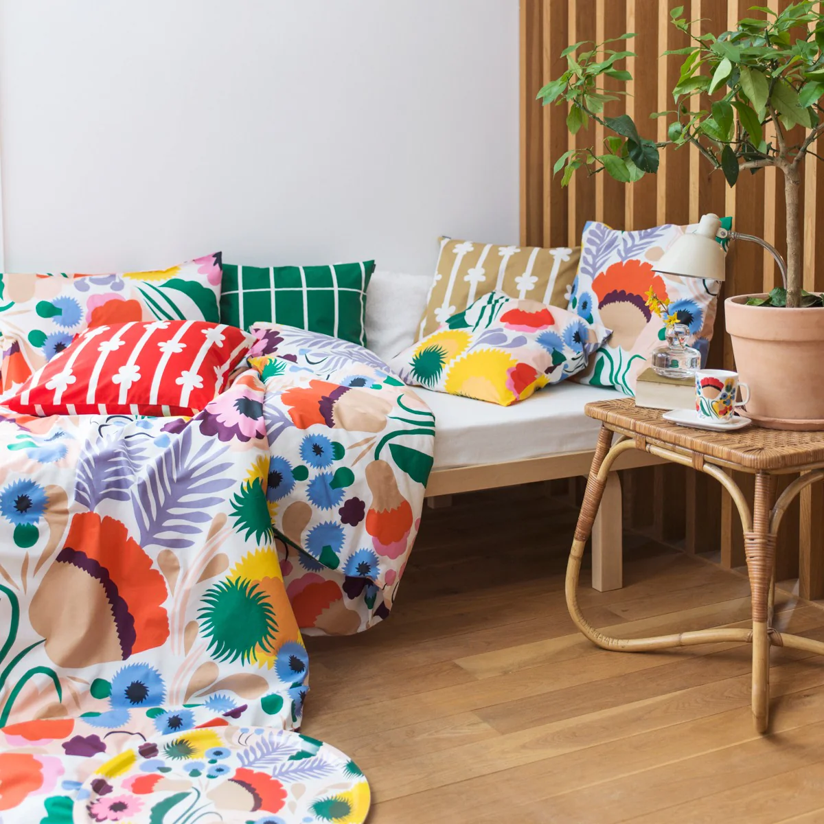 Marimekko Ojakellukka King Duvet Cover Set - Image 5