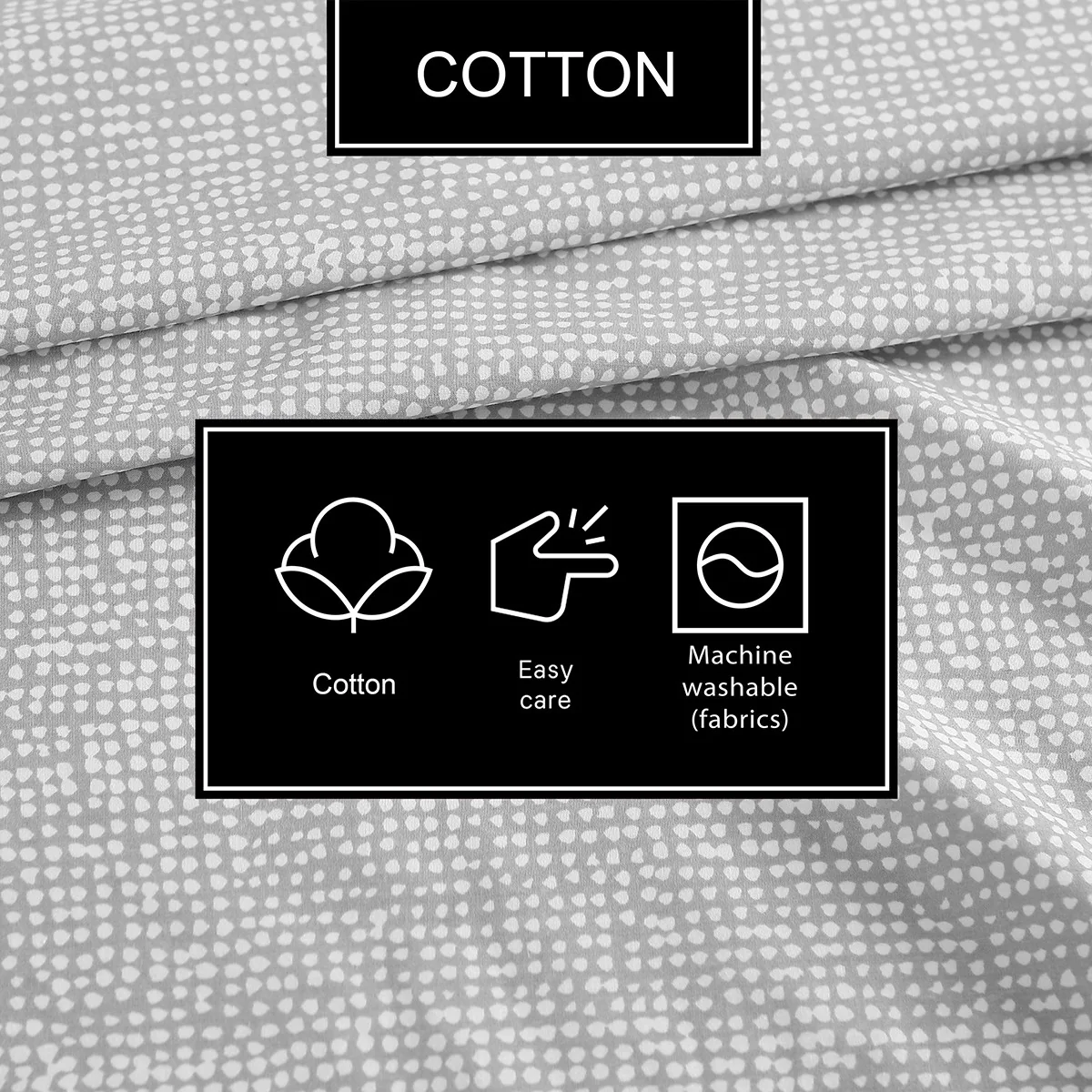 Marimekko Orkanen Grey / White King Sheet Set - Image 5