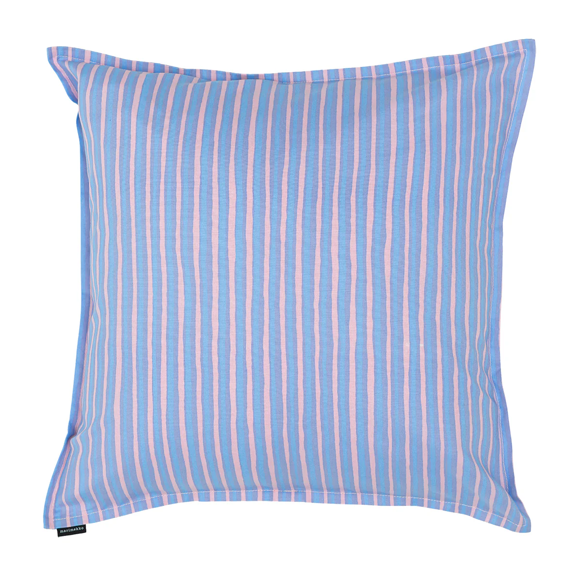 Marimekko Piccolo Light Blue / Light Pink Throw Pillow - Image 3