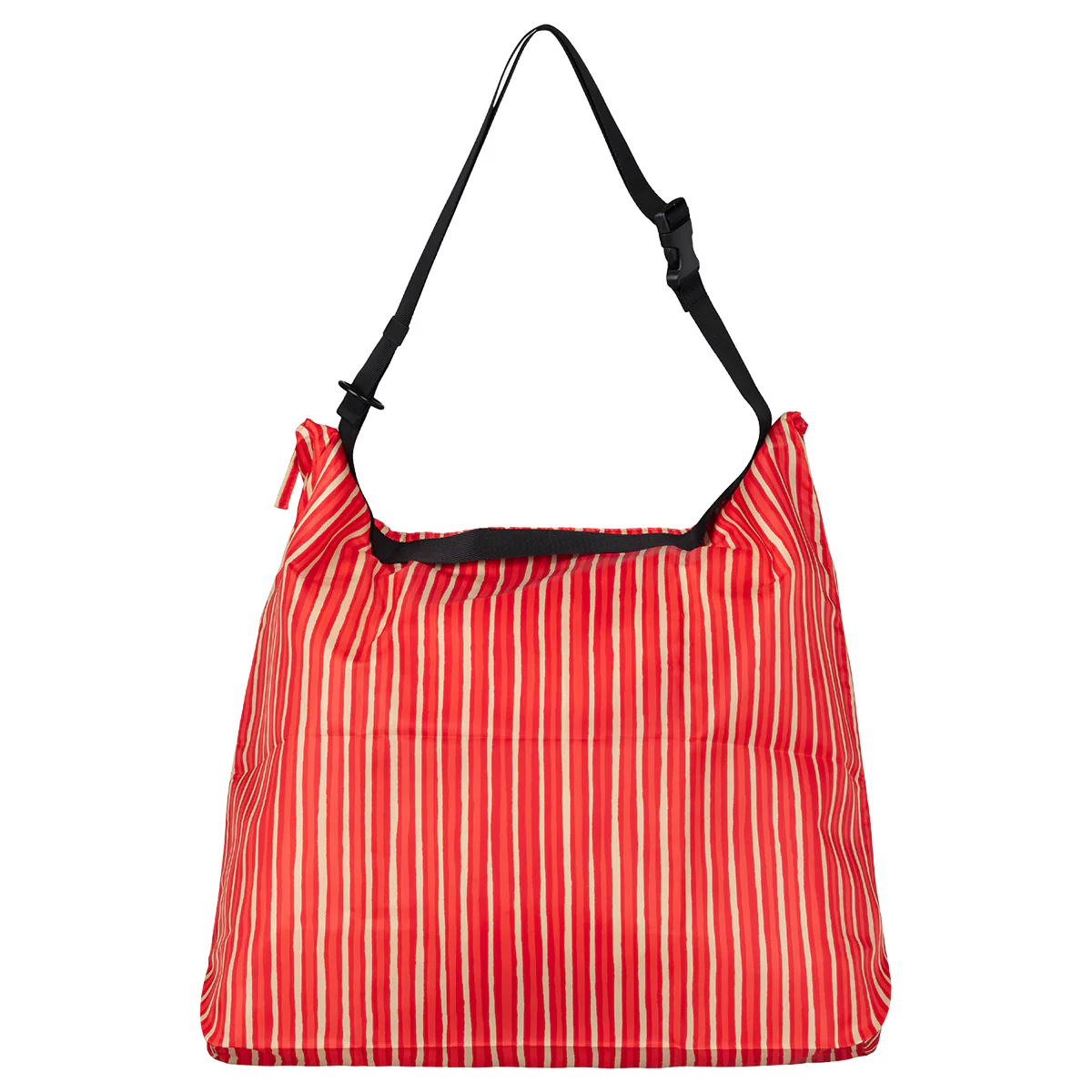 Marimekko Piccolo Red / Beige Large Neat Crossbody Shoulder Bag - Image 3