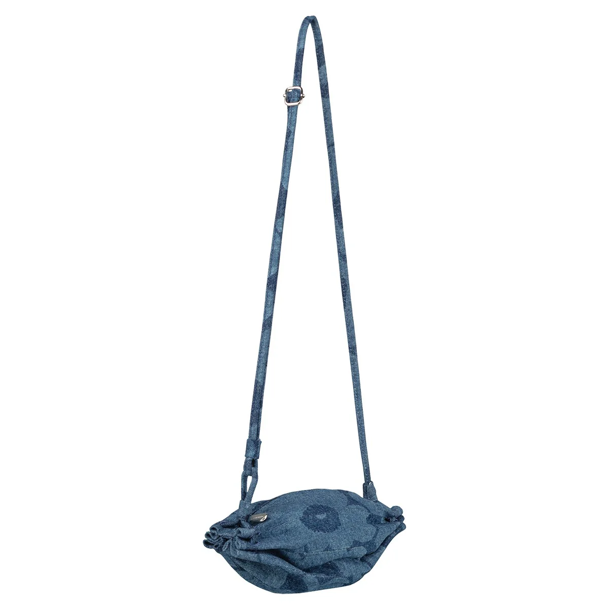 Marimekko Unikko Pikku Karla Denim Shoulder Bag - Image 3