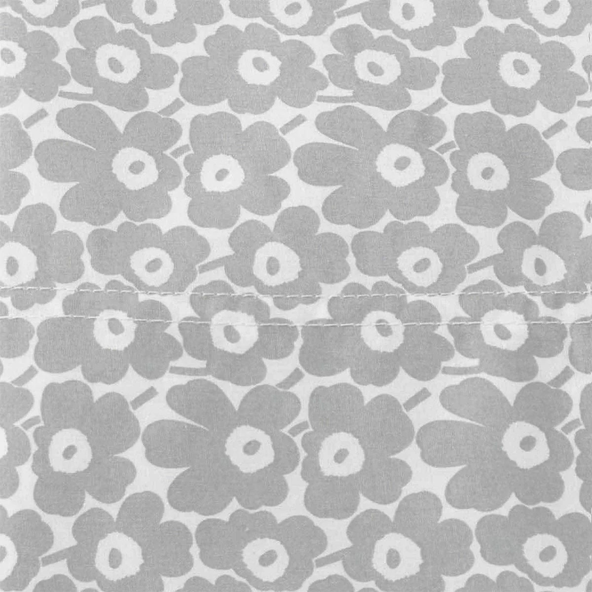 Marimekko Pikkuinen Unikko Grey Standard Pillowcases - Set of 2 - Image 5