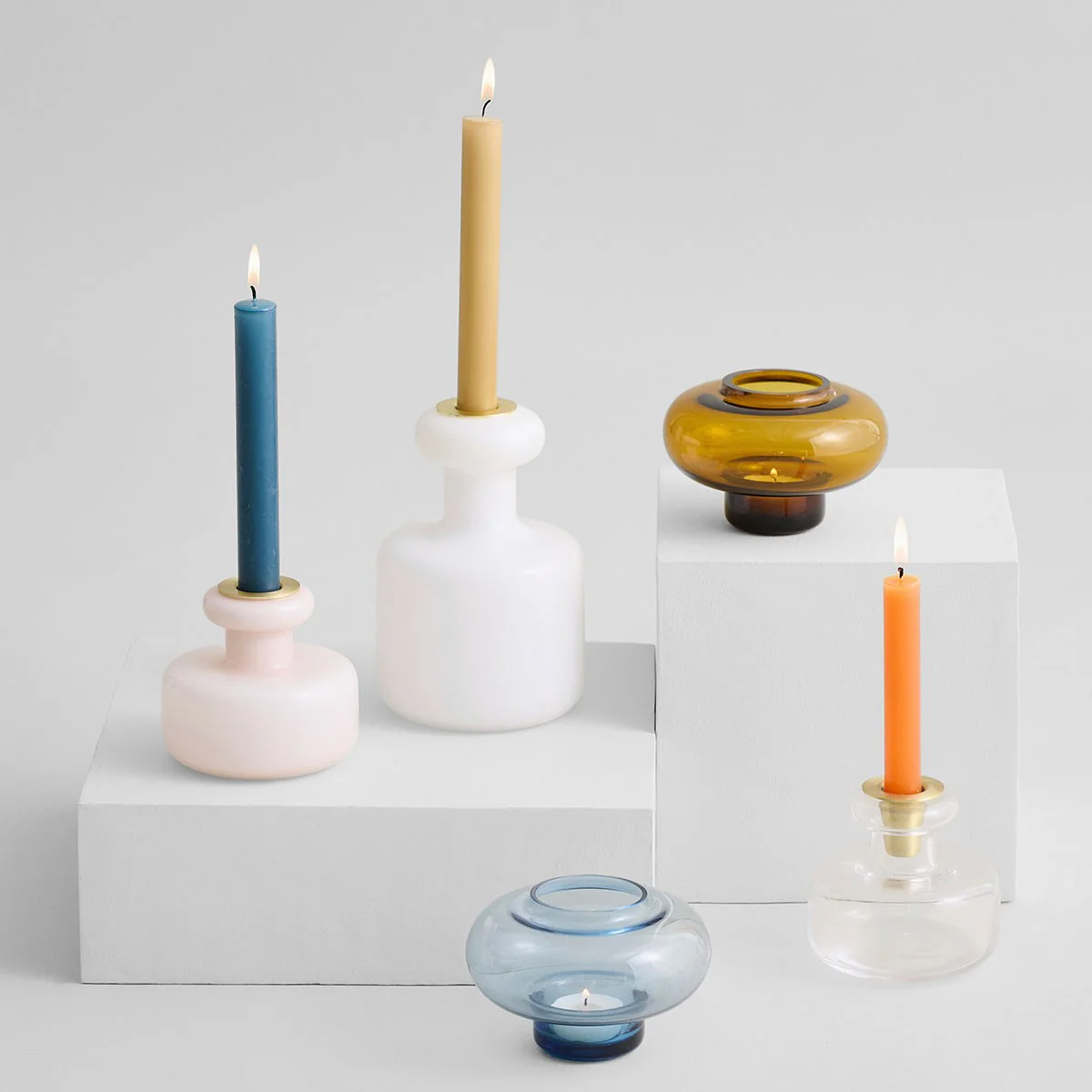 Marimekko Clear Puteli Candle Holder / Vase - Image 3