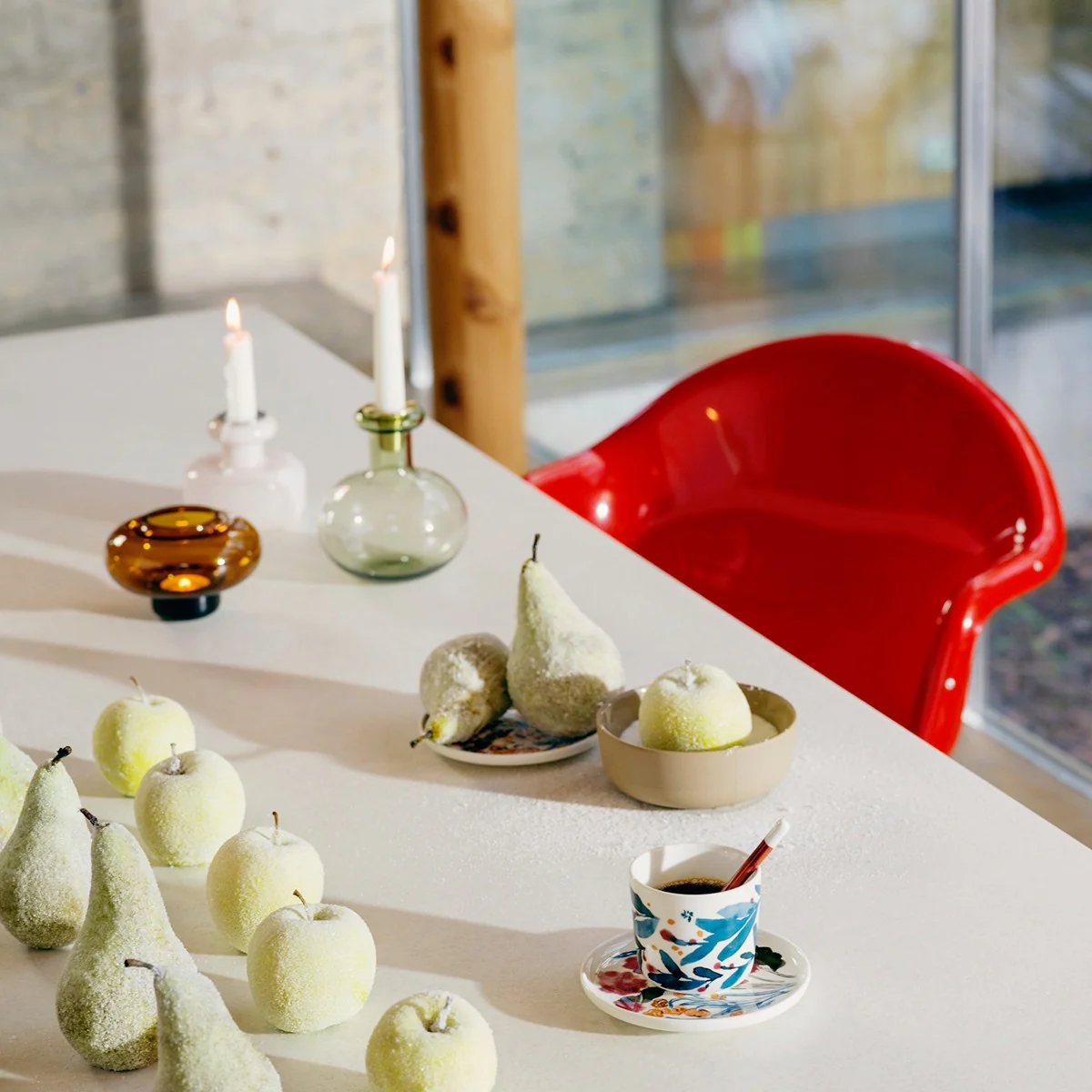 Marimekko Clear Puteli Candle Holder / Vase - Image 4