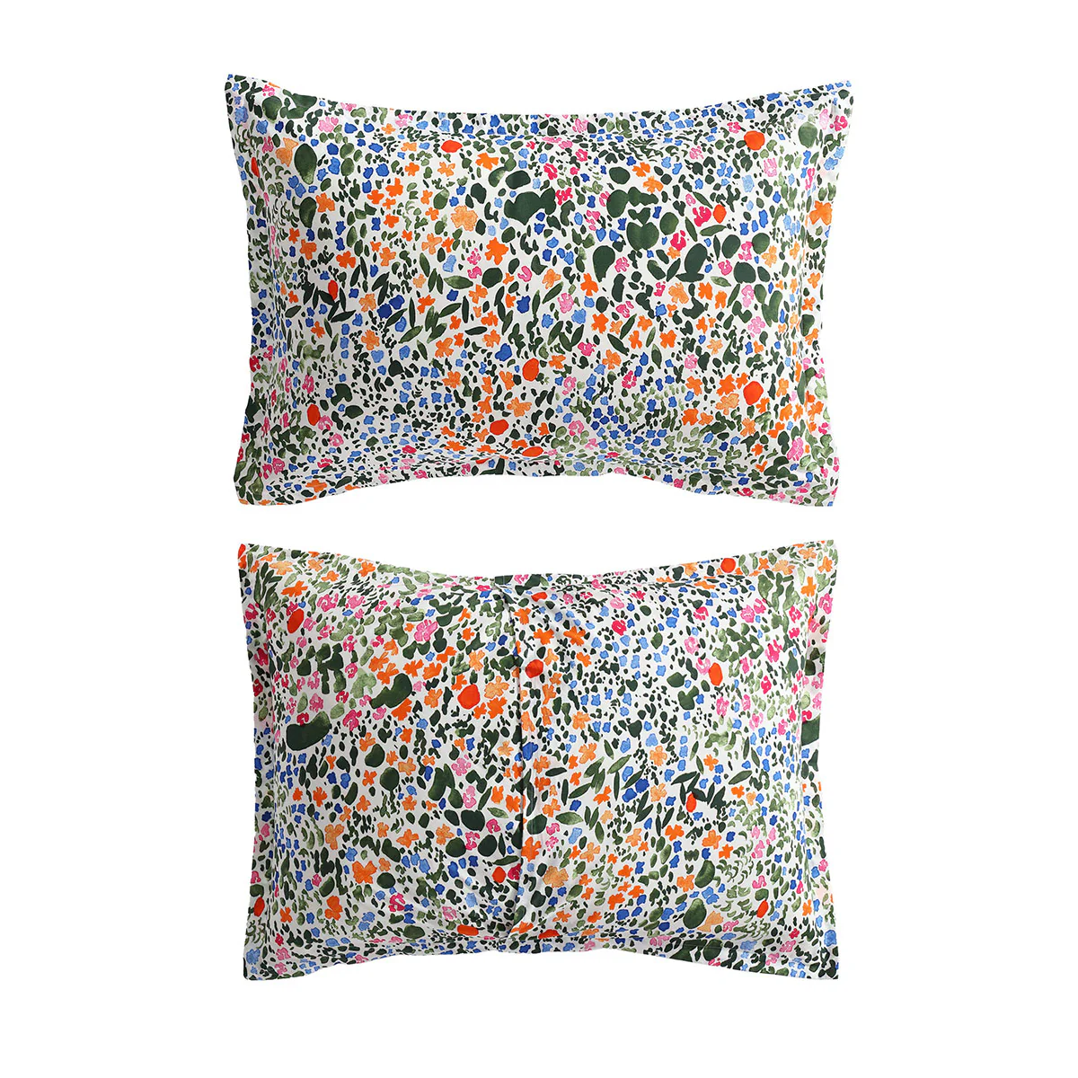 Marimekko Rantaniitty Orange / Green / Multi Duvet Cover Set - King - Image 7