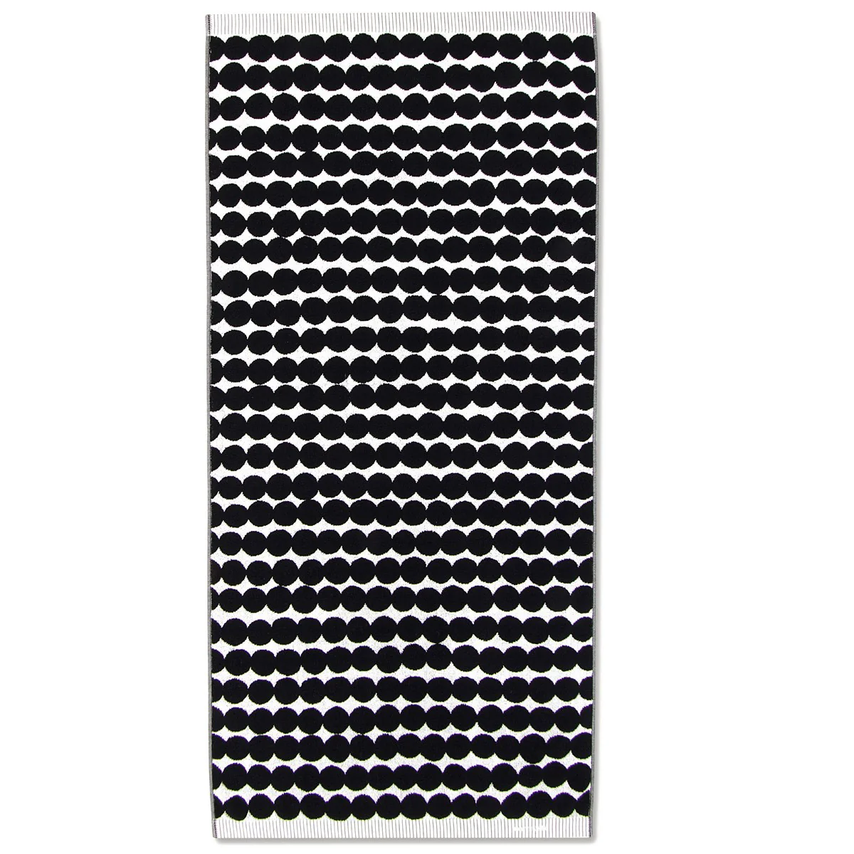 Marimekko Rasymatto Black / White Bath Towel - Image 4
