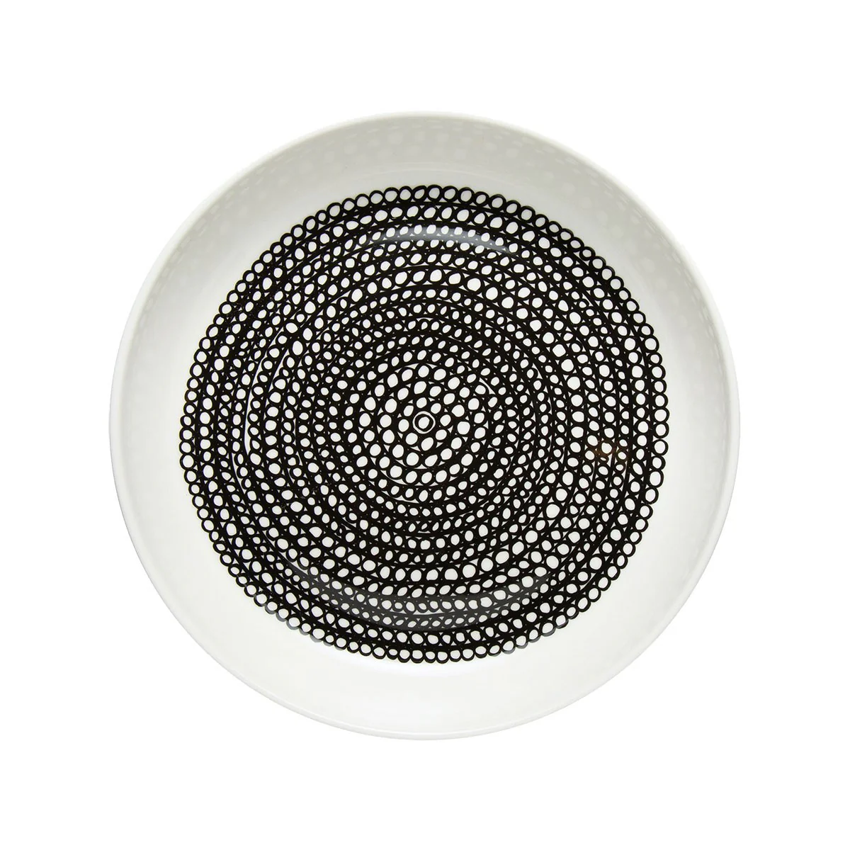 Marimekko Rasymatto White / Black Pasta Bowl - Image 3