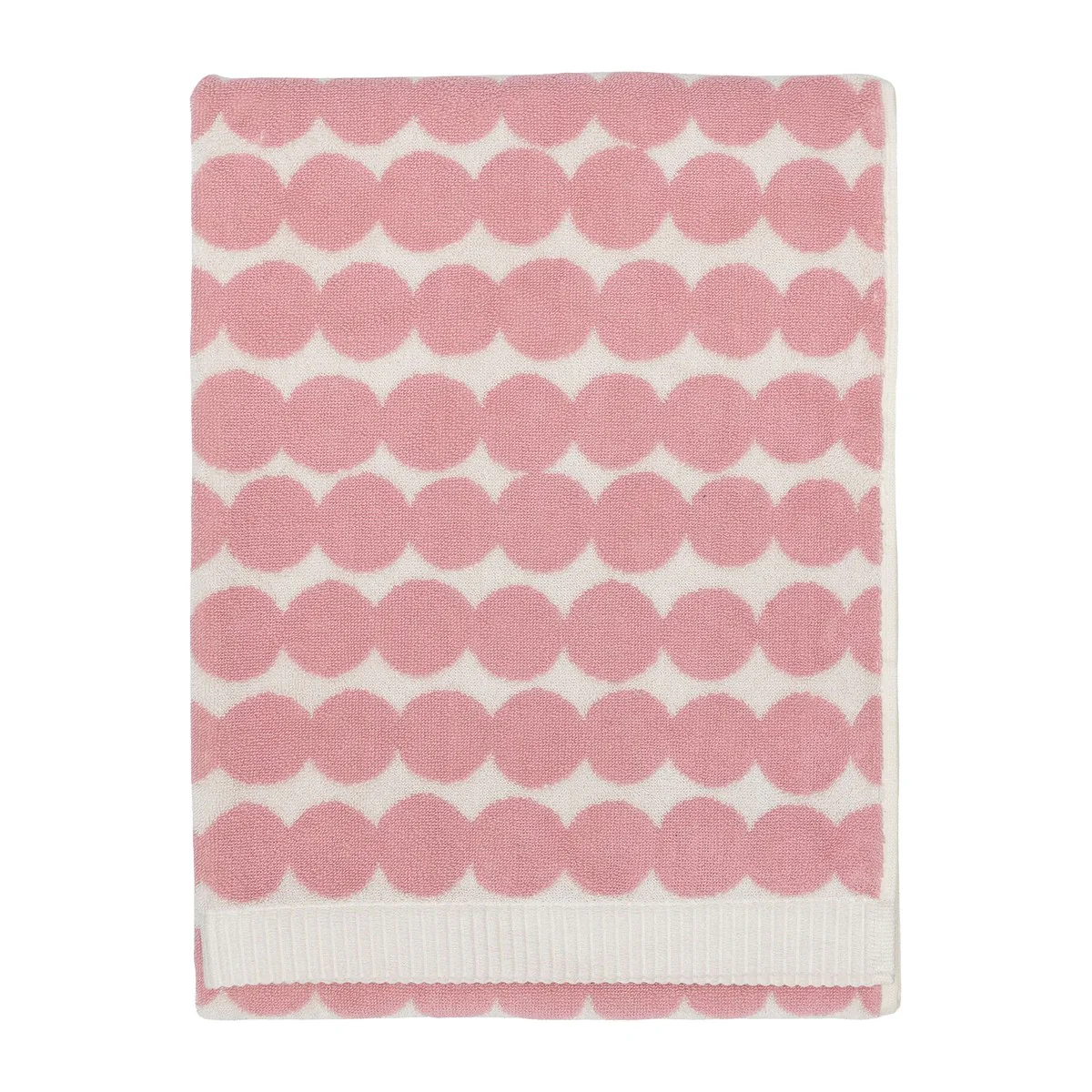 Marimekko Rasymatto Light Pink / White Bath Towel - Image 3