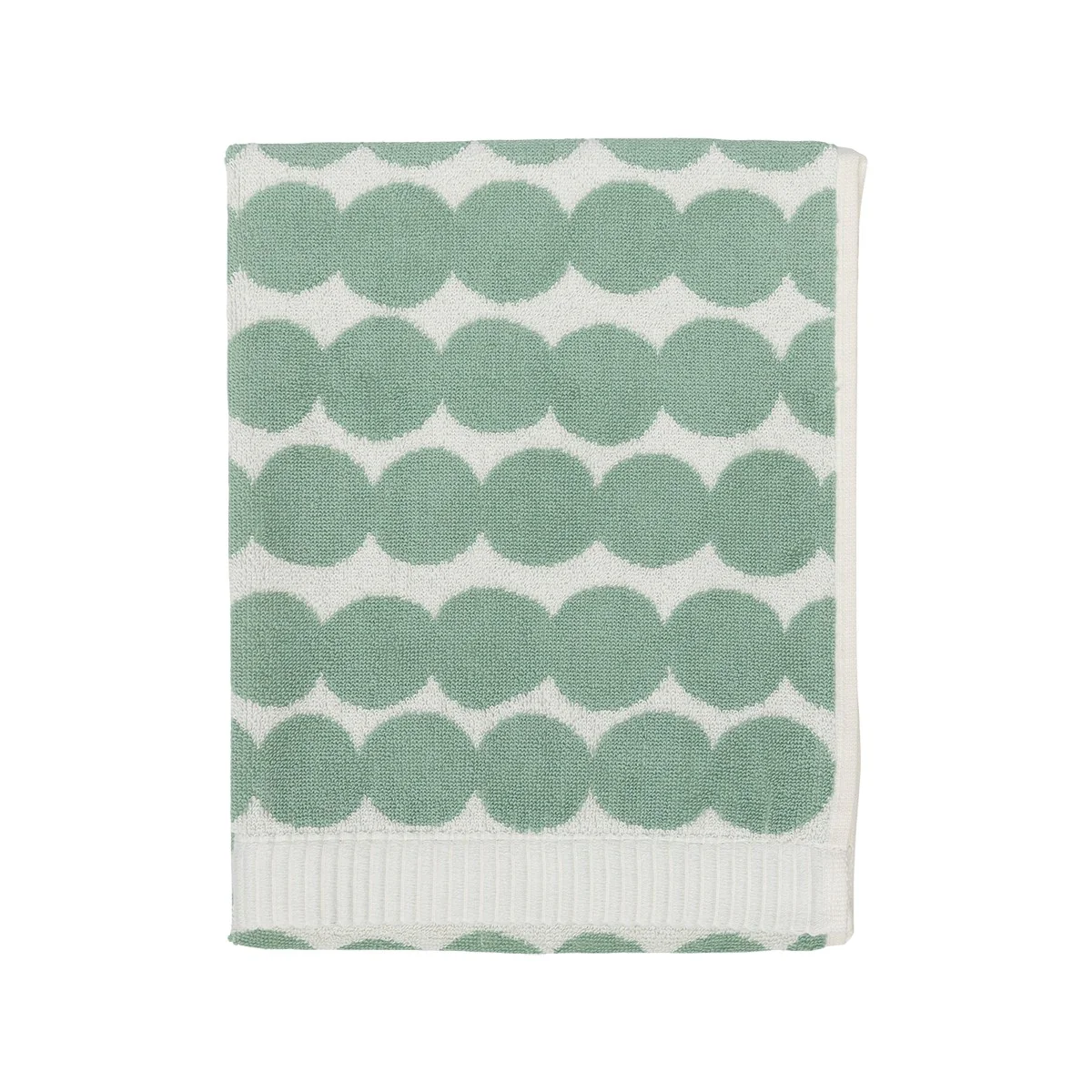 Marimekko Rasymatto Sage / White Hand Towel - Image 4