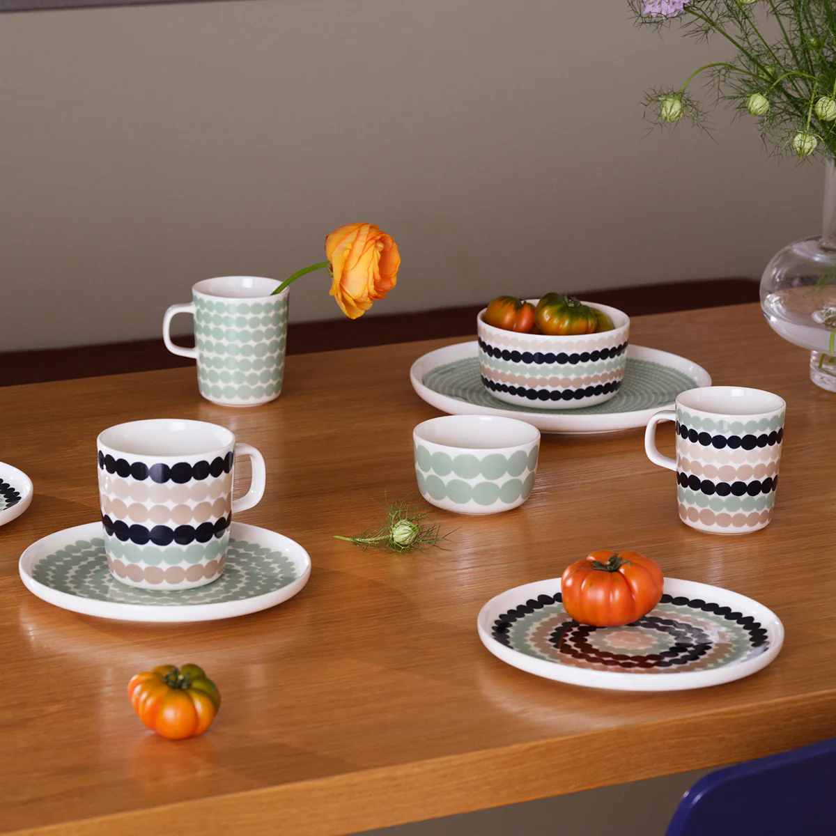 Marimekko Rasymatto Light Sage / White Mug - Image 2