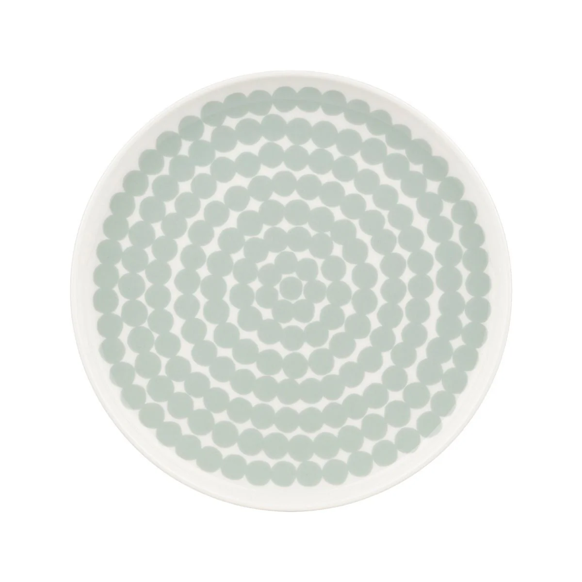 Marimekko Rasymatto Light Sage / White Salad Plate