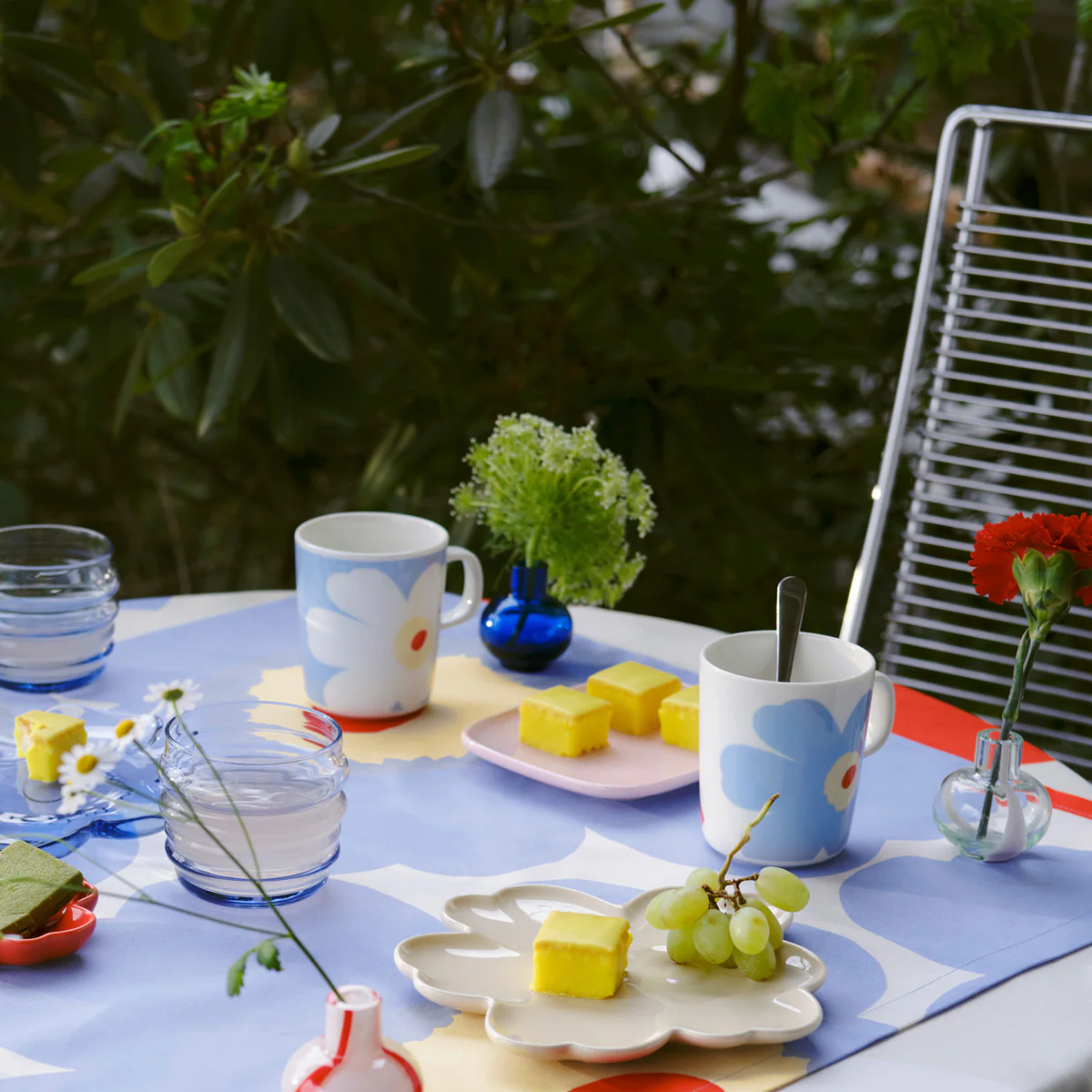 Marimekko Ultramarine Mini Vase - Image 2
